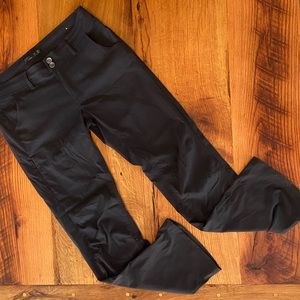Prana Cross-Functional Black Pants in Size 10, Drawstring, Cuffable